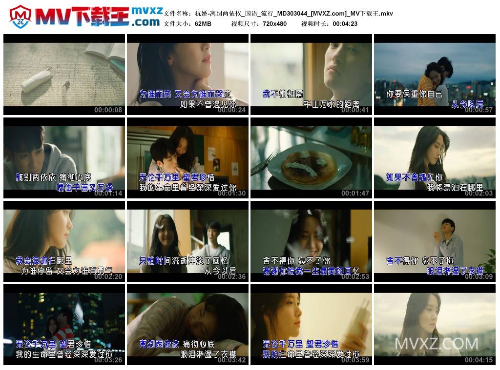 杭娇-离别两依依_国语_流行_MD303044